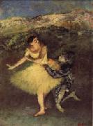 Harlequin and Colombine Edgar Degas